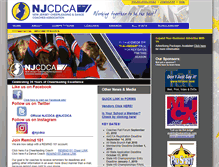 Tablet Screenshot of njcdca.com